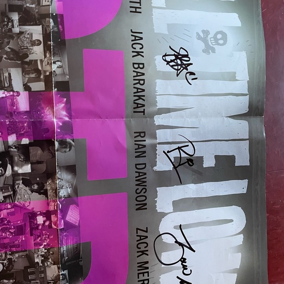 SIGNED All Time Low Straight To DVD poster - Picture 2 of 3